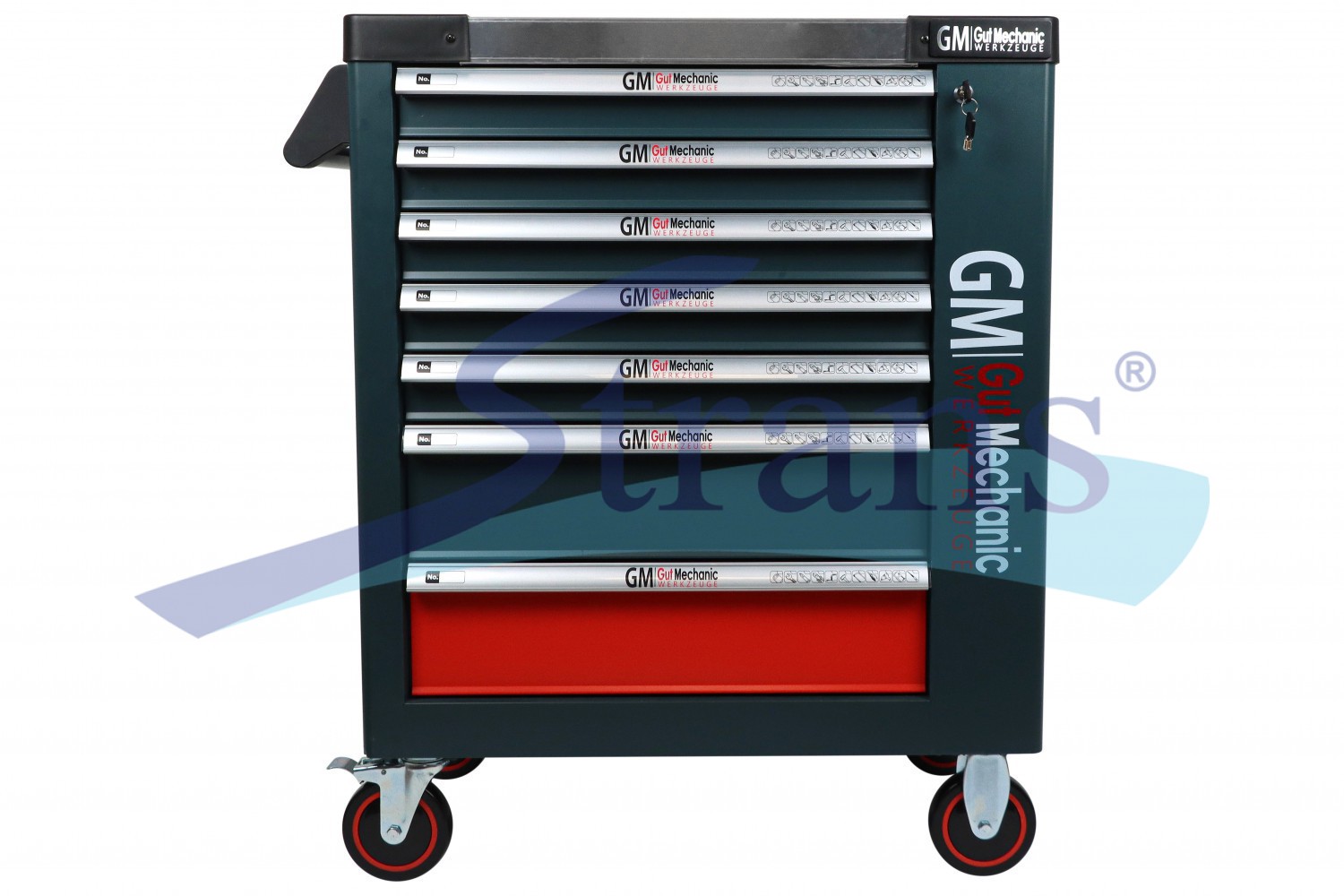 Шафа-Візок Для Інструментів Gut Mechanic 7 Шухляд 970*770*460Mm